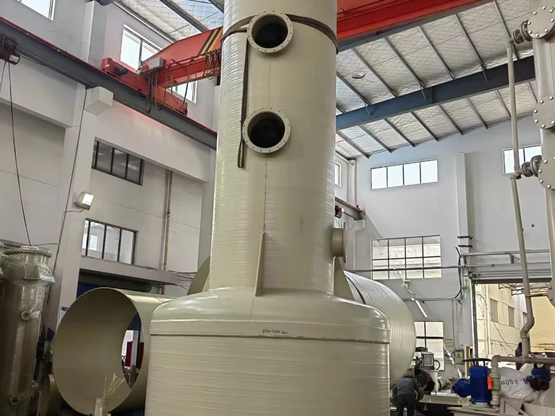 Башня для поглощения выхлопных газов из ПП