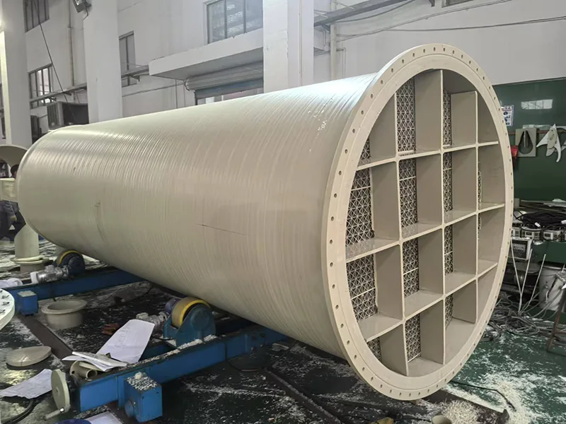Башня очистки выхлопных газов из ПП